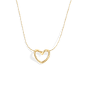 Open Heart Necklace